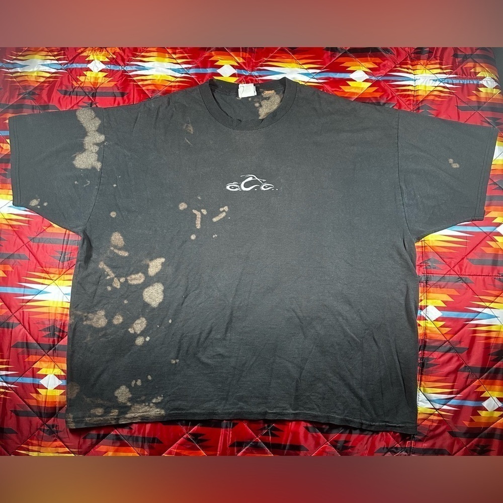 Vintage Jerzees Orange County Choppers Shirt Mens Black T Shirt Motorcycle XL